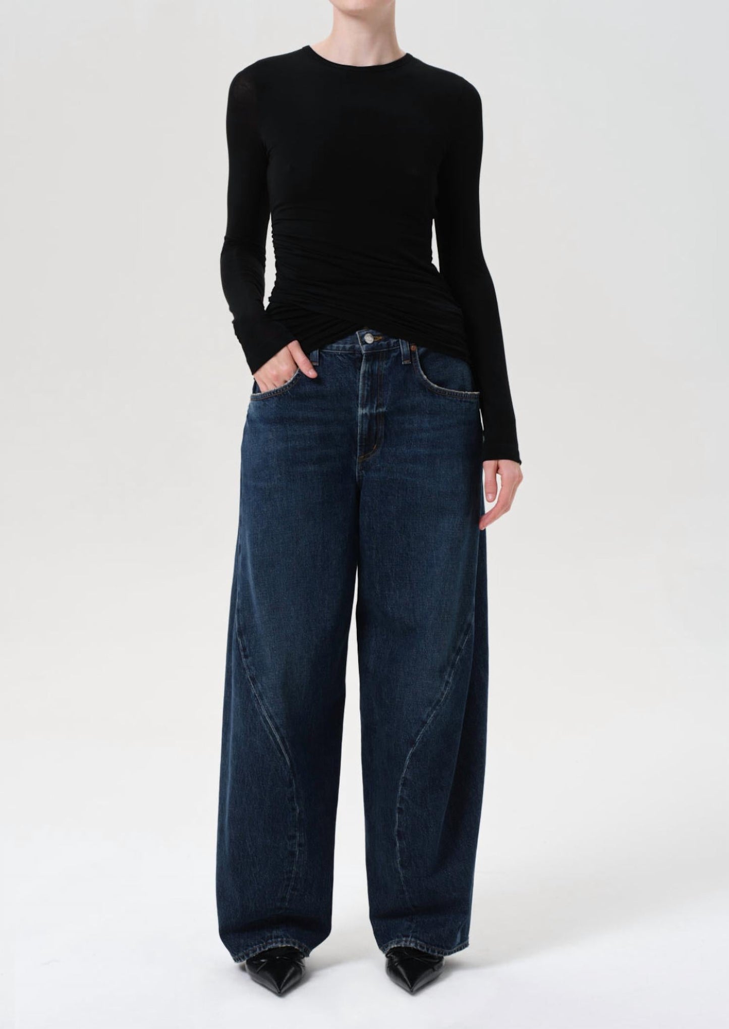 Agolde - Twist Wide Leg Jeans