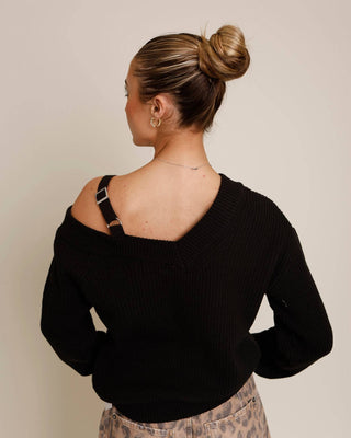 Elan - Date Night V-neck Sweater