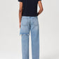 Agolde - Amryn Double Layer Ripped Straight Leg Jeans