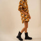 Care Tucker - Preslie Poplin Shirt Dress - All Over Wild Horses Pattern