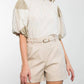 Thml - Aileen Textured Puff Sleeve Top