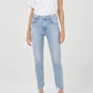 Agolde - Merrel Mid Rise Straight Jeans