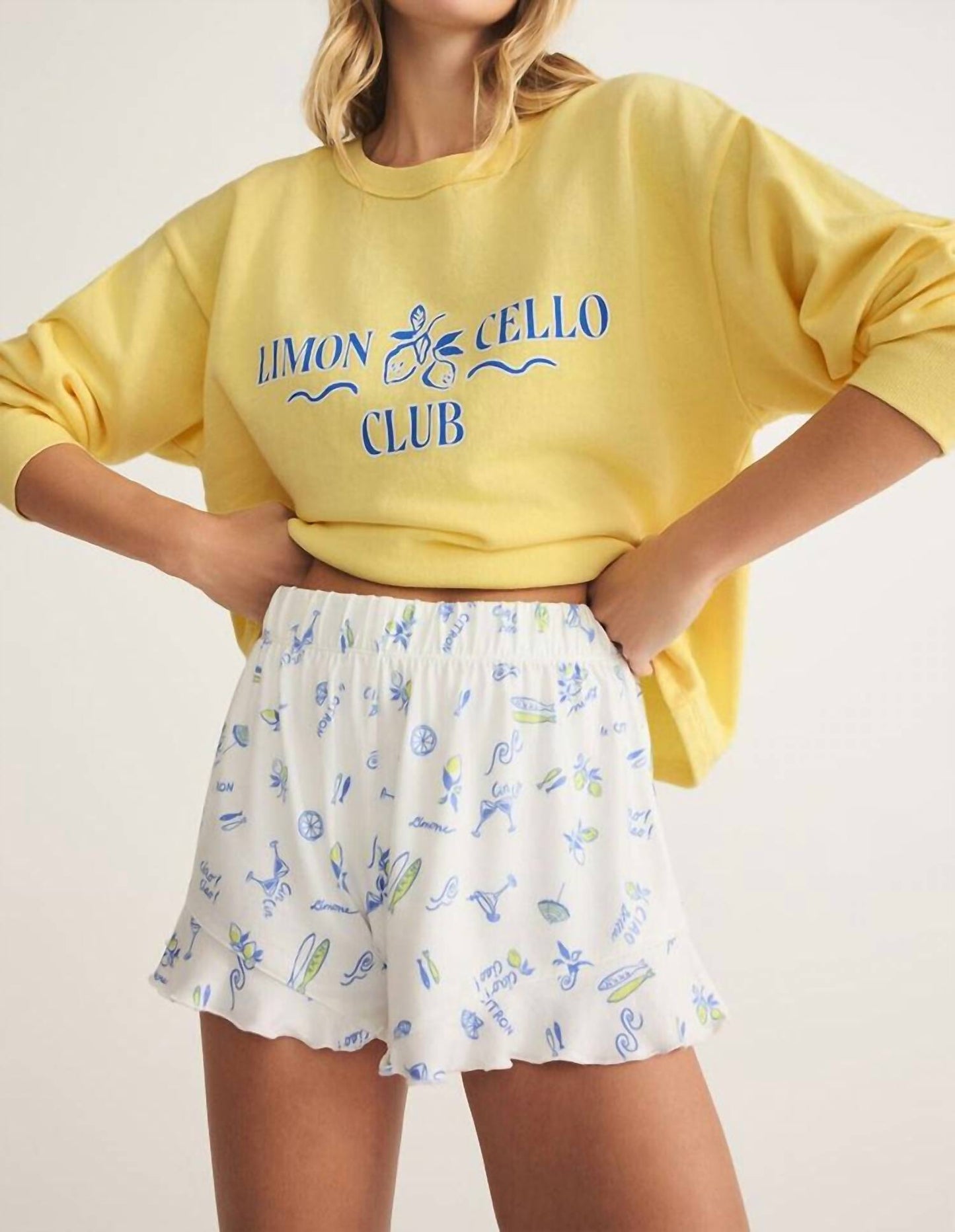 Z Supply - Bardot Citron Shorts
