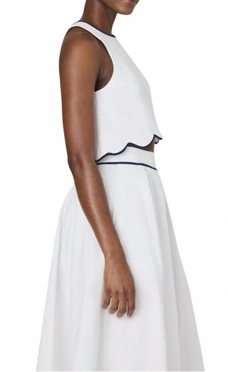 French Connection - Alexis Scallop Top