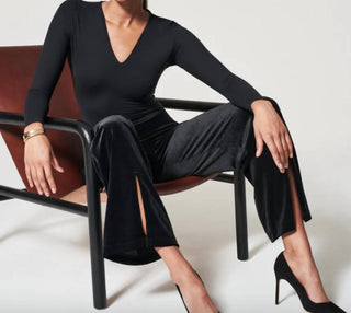 Spanx - Velvet Front Slit Pant