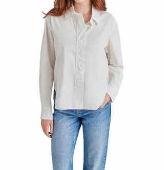 Steve Madden - Merida Ruffled Boyfriend Shirt