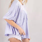143 Story - Embroidered Dolman Top