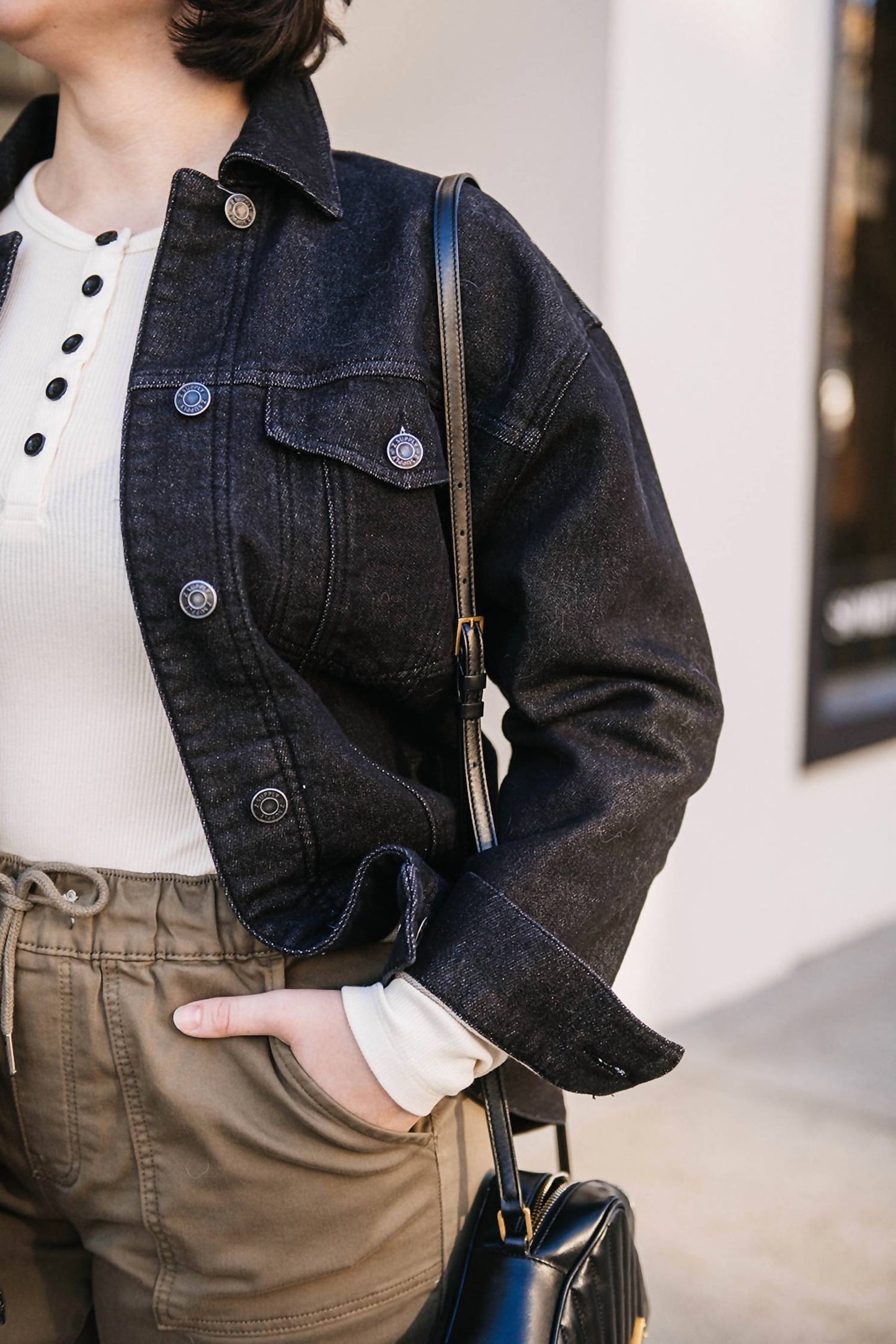 Z Supply - KNIT DENIM JACKET