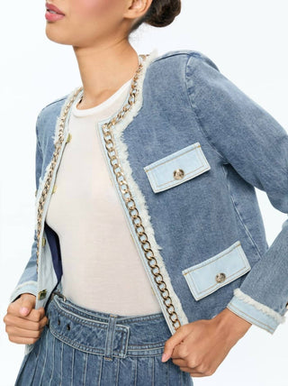 Alice + Olivia - Landon Cropped Jacket