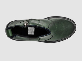 Kcr Group - Women's Modern Insulated Zip-Up Chelsea Leather Boots