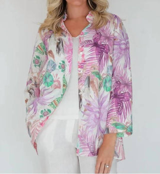 Ilinen - Women's Classic Button Down Top