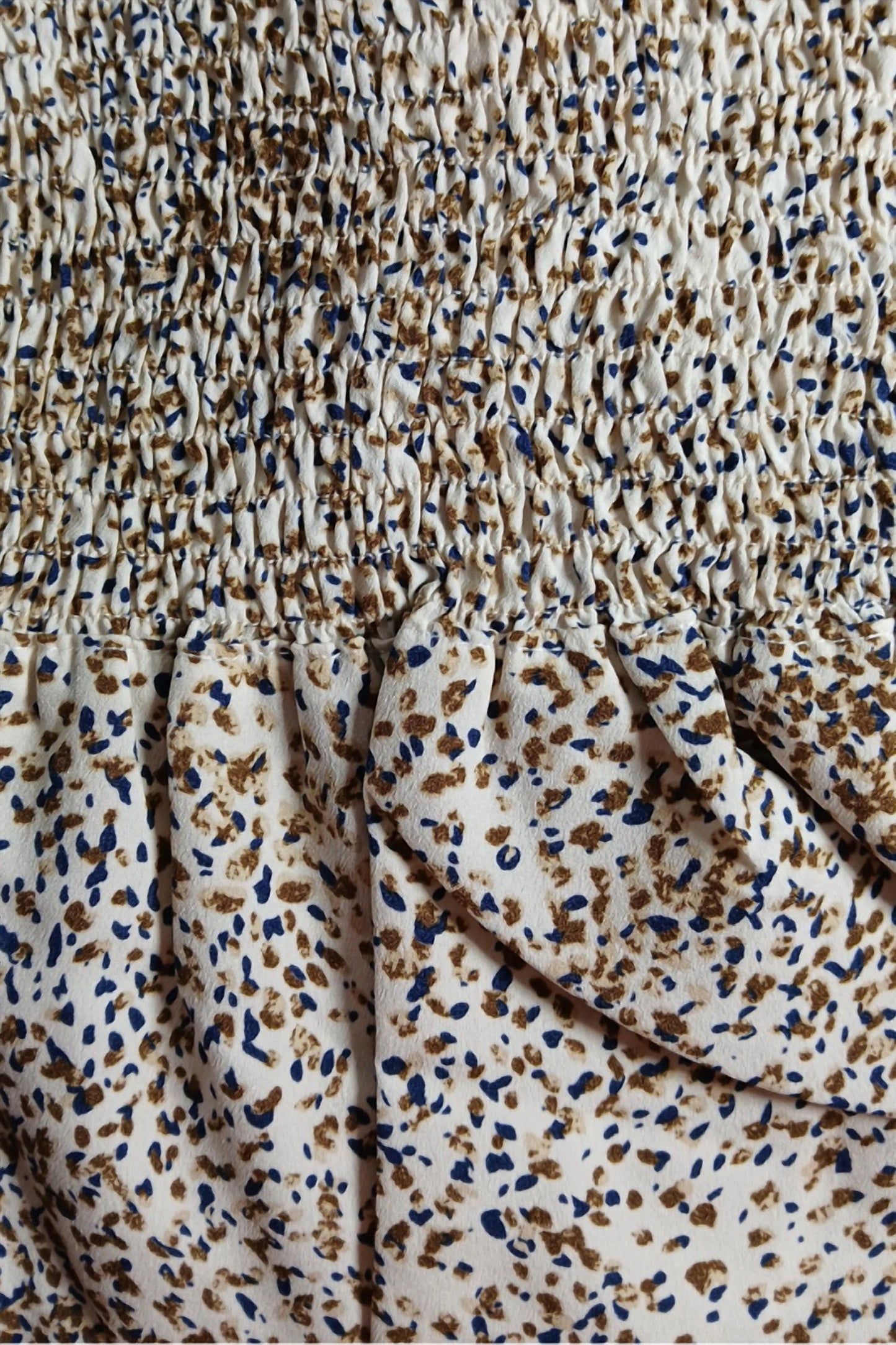 Kori - Ruffle Sleeve Smock Blouse