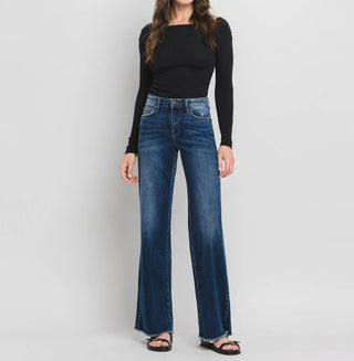 Flying Monkey - Vervet High Rise Wide Leg Jeans