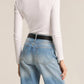 Z Supply - Samara Rib Henley Bodysuit