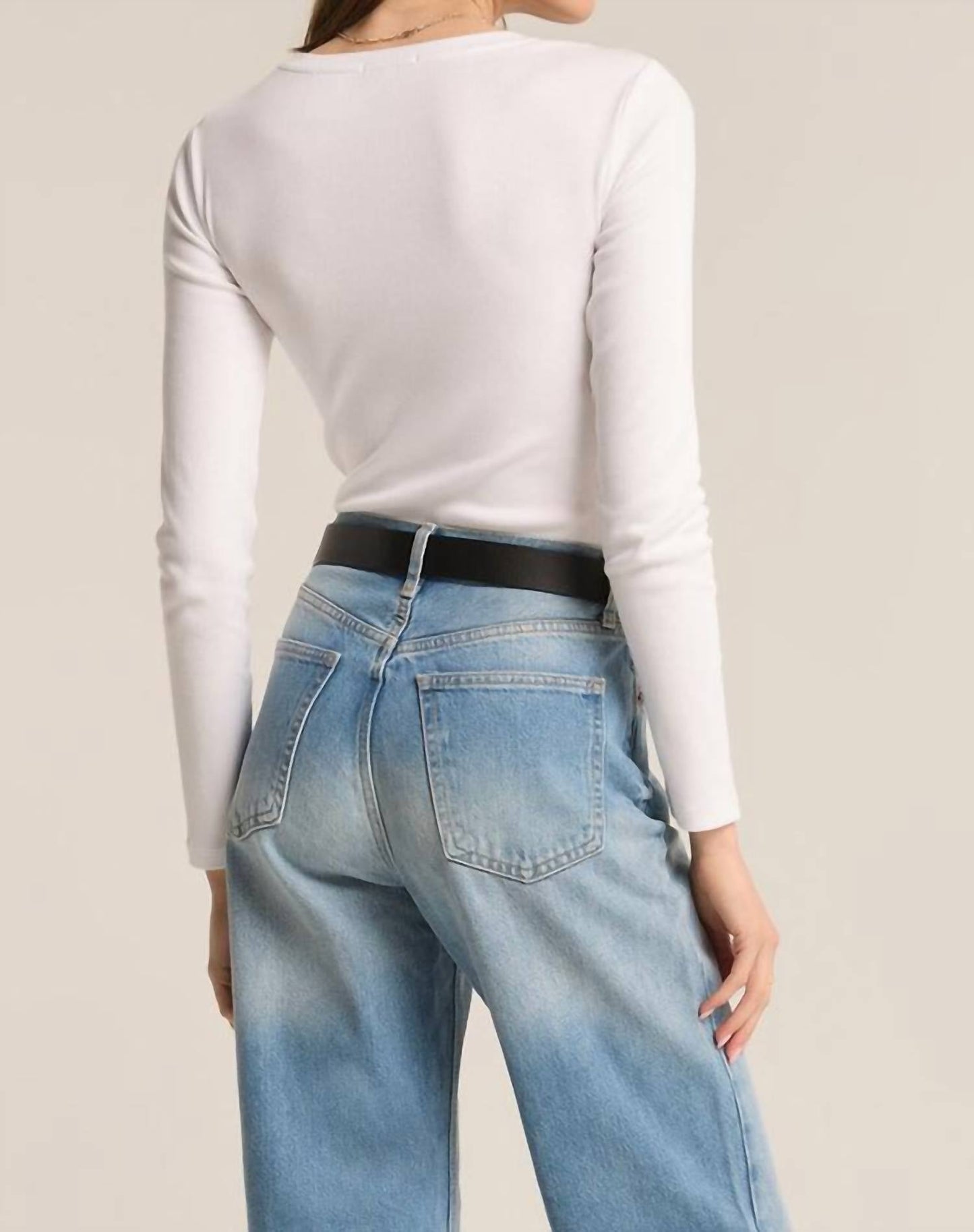 Z Supply - Samara Rib Henley Bodysuit