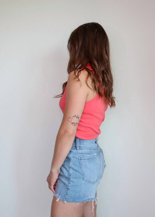 Pistola - Maeve Distressed Cut Off Denim Shorts