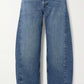 Agolde - Luna High Rise Piece Taper Jeans