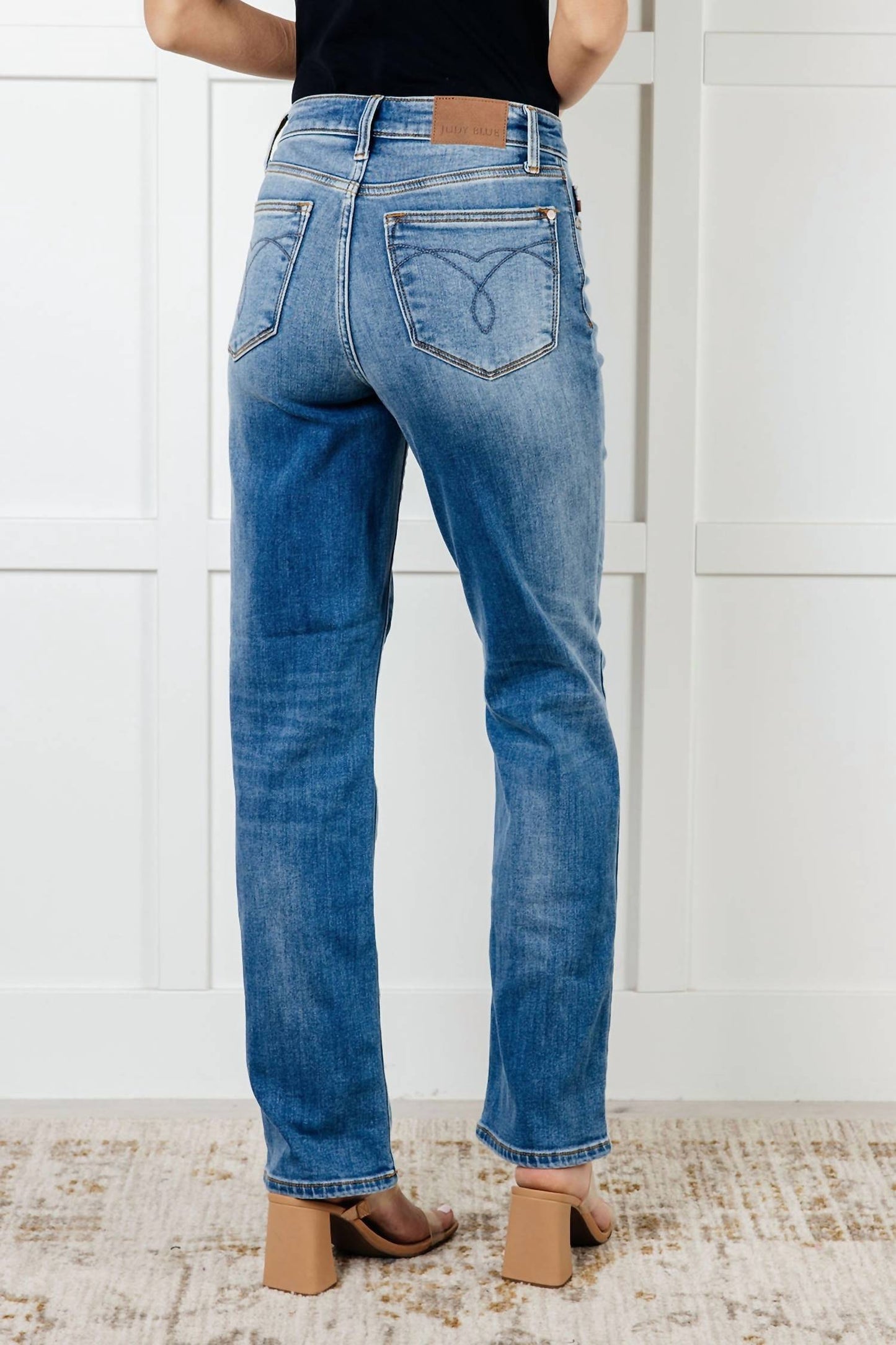 Judy Blue - Vintage Wash Thermal Straight Jean
