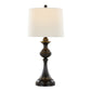 Montgomery 29" Contemporary Metal Table Lamp Set of 2 in Oil Rubbed Bronze