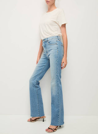 Veronica Beard - Cameron Raw Hem Bootcut Jean