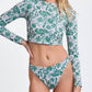 Jolyn - Moana Long Sleeved Crop Rashguard Top