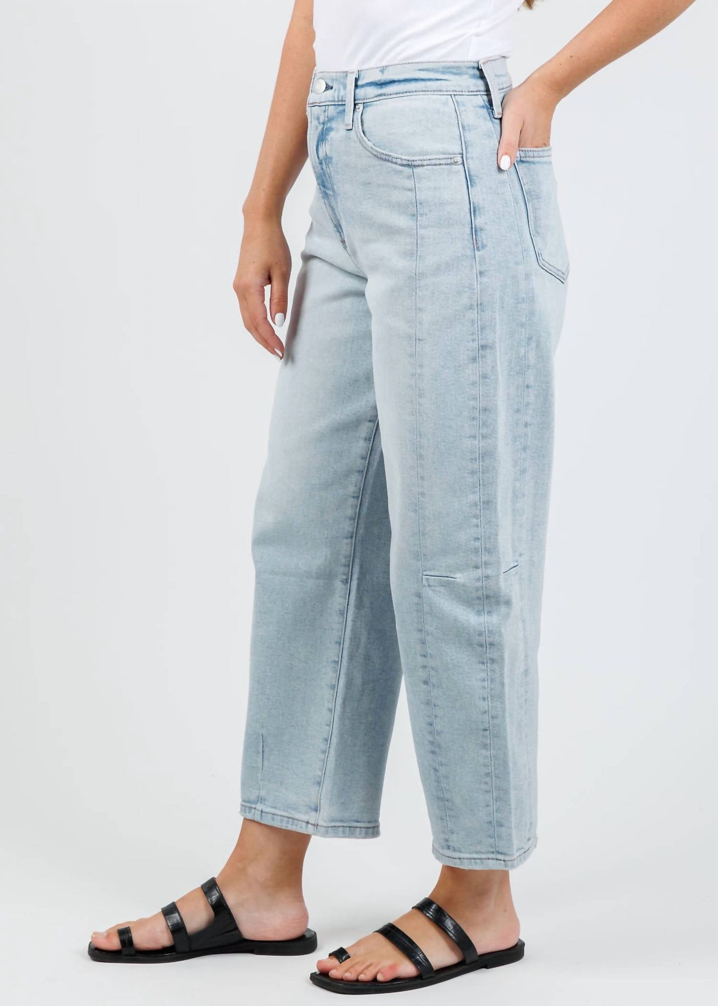 Pistola - Eli High Rise Barrel Jeans