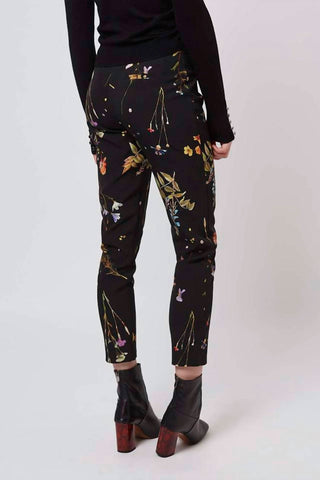 Topshop - Floral Print Slim Pants