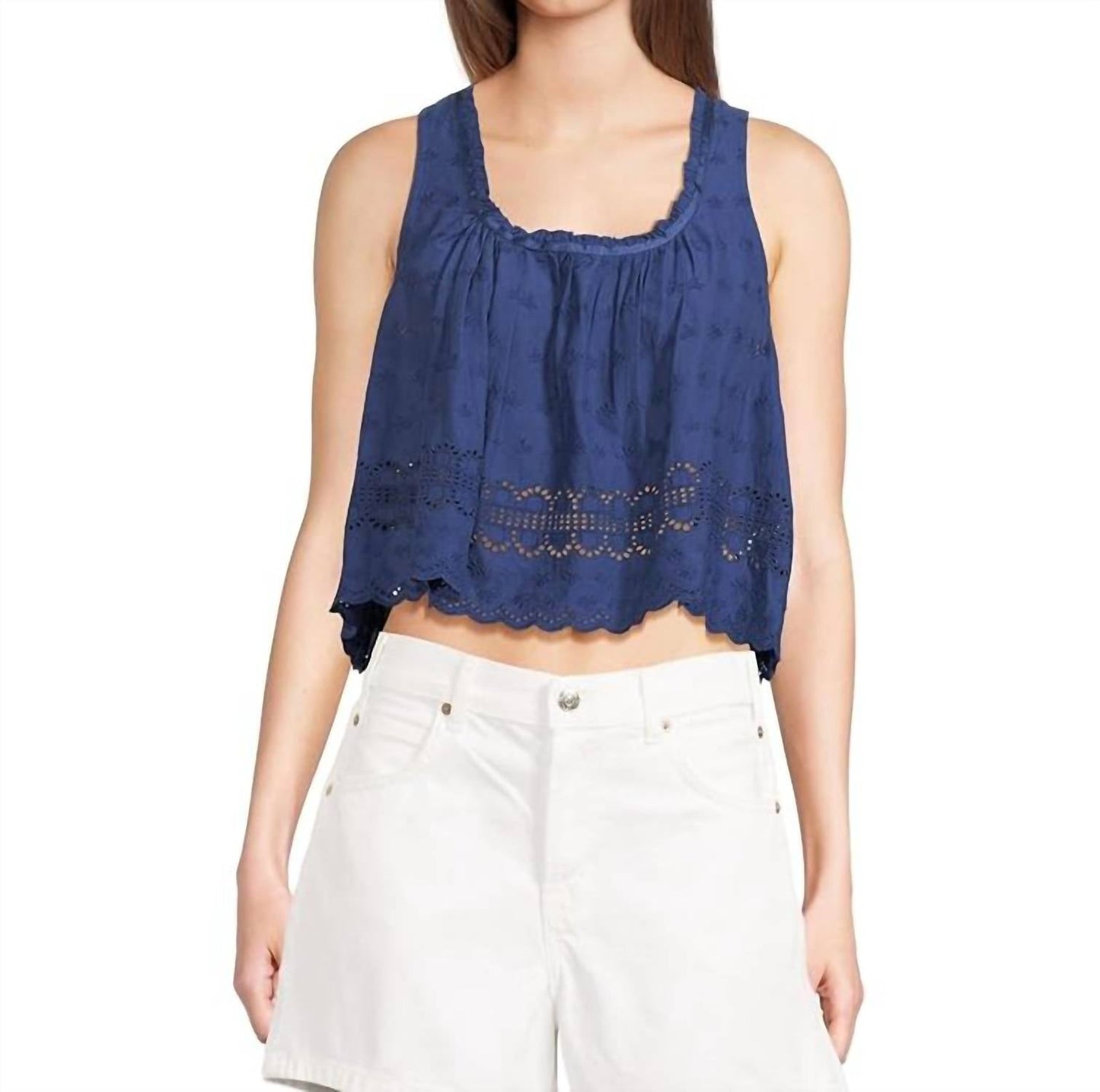 Free People - Marina Eyelet Tank