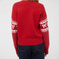 Blu Pepper - Bow And Heart Jacquard Sweater