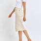 Judy Blue - High Waist Front Slit Denim Skirt