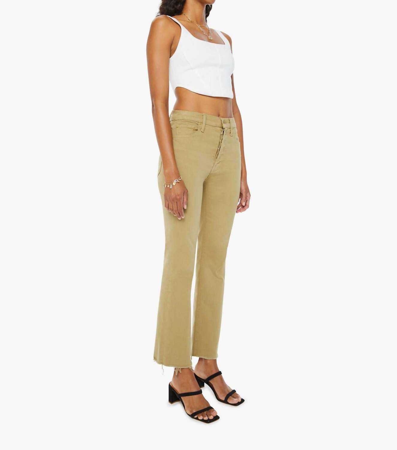 Mother - Women's The Tripper Flood Fray Pant