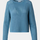 Akris Punto - Trumpet Sleeve Boatneck Chunky Mesh Sweater