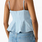 Steve Madden - Demi Flared Hem Top