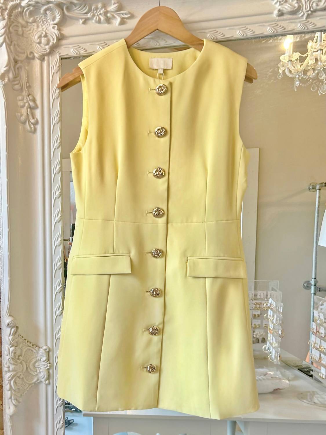 Entro - Women's Button Front Dress