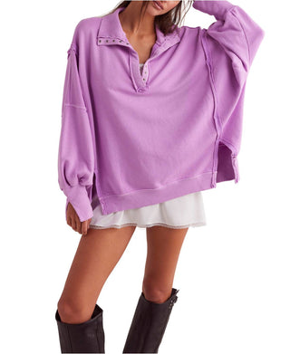 Free People - Camden Henley Sweatshirt