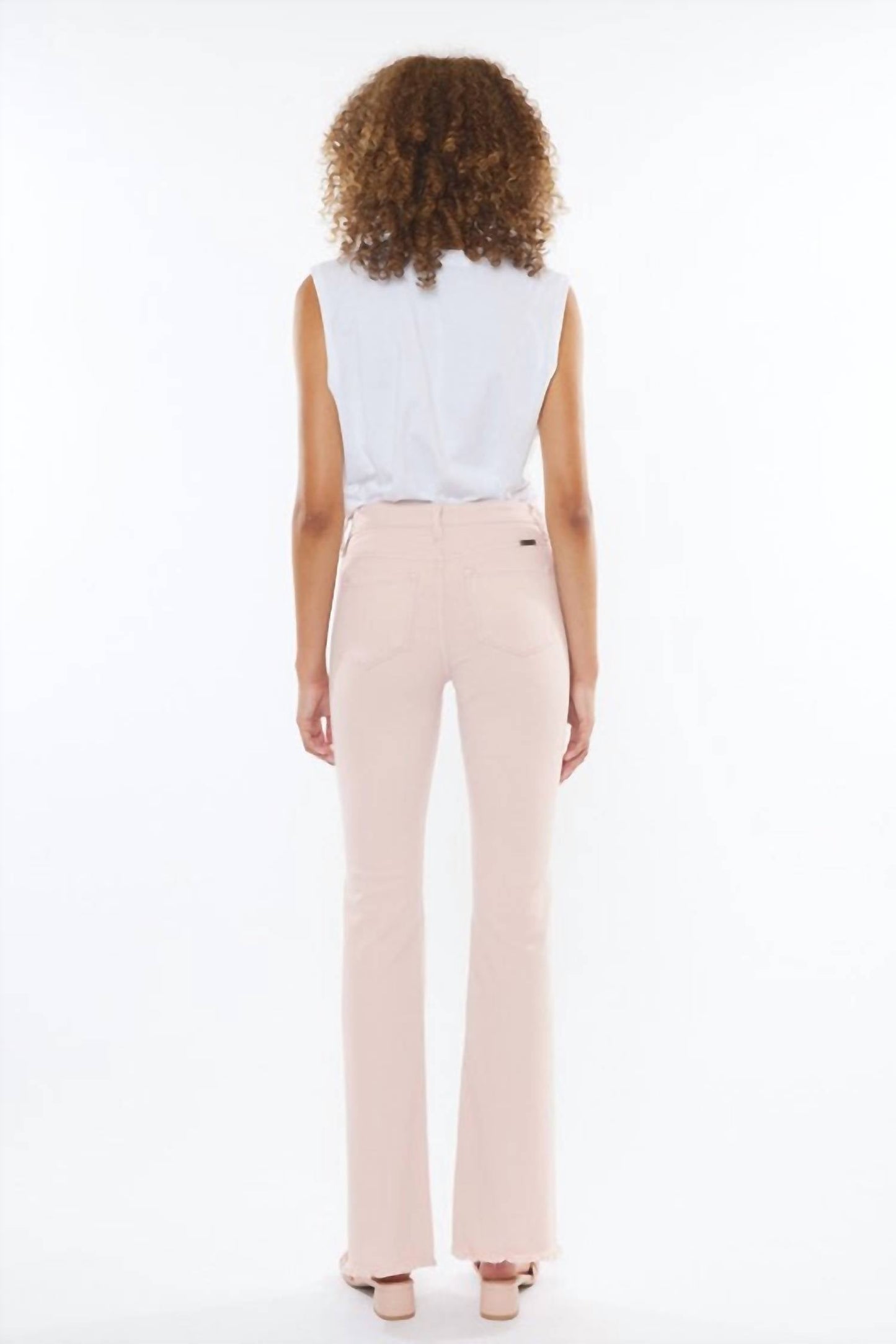 Kancan - Women's High Rise Flare Jean