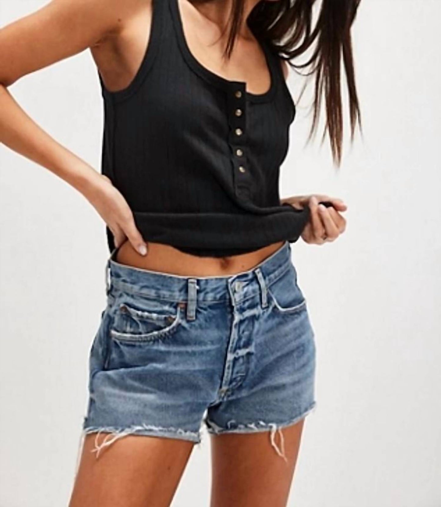 Free People - Bryson Henley Tank Top