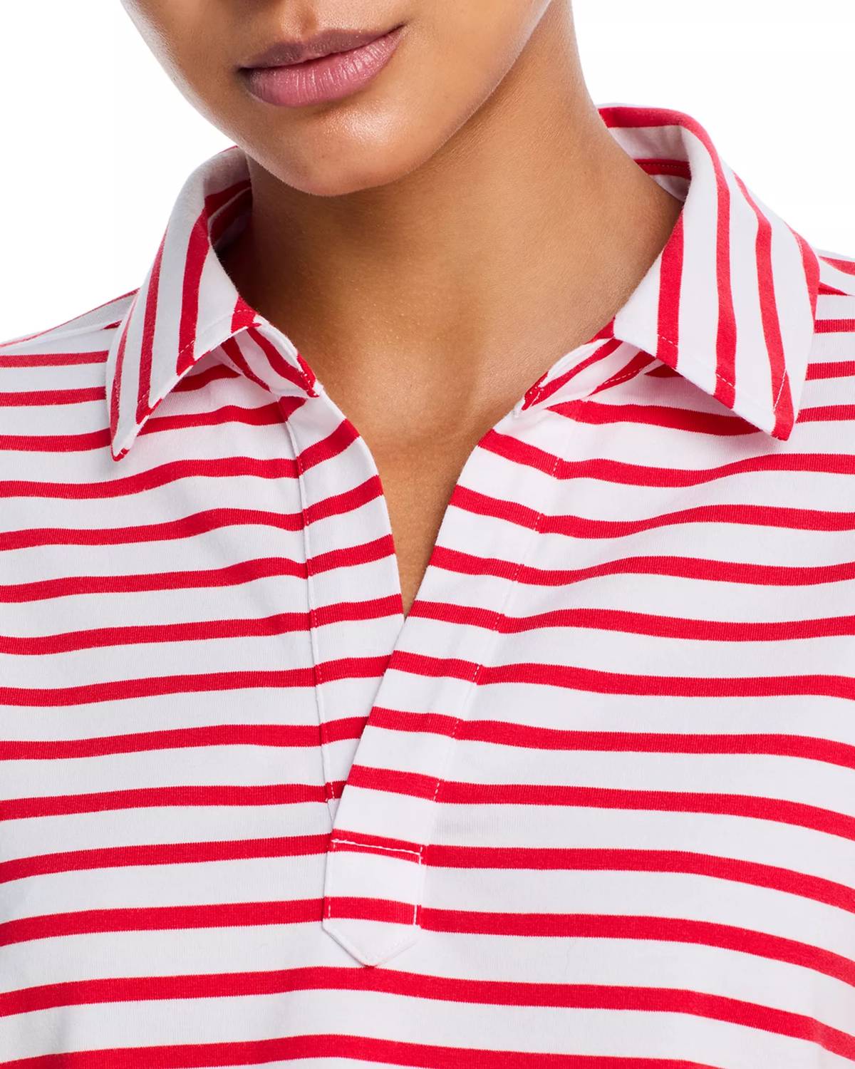 Addison Bay - Mulberry Long Sleeve Polo Shirt