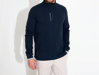 Abacus Sportswear Us - Woburn Midlayer Half Zip Sweater