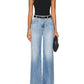 Pistola - Lana Double Button High Rise Ultra Wide Leg