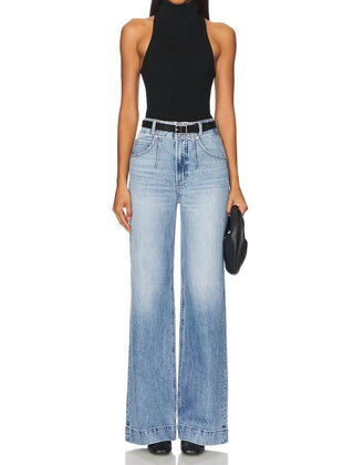 Pistola - Lana Double Button High Rise Ultra Wide Leg