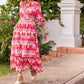 Jude Connally - Candy 3/4 Sleeves Maxi Dress