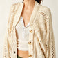 Free People - Cable Cardigan
