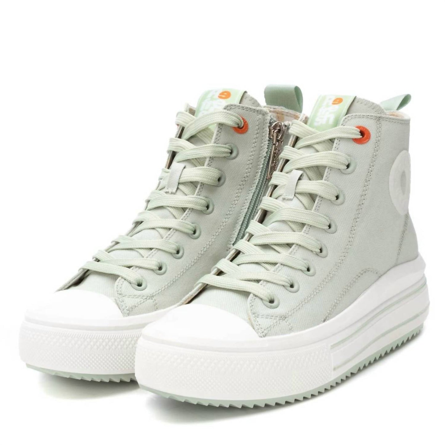 Xti - Women's High Top Canvas Sneakers