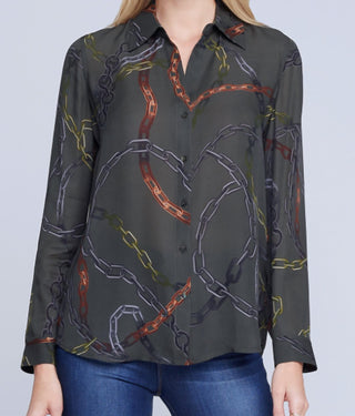 L'Agence - Nina Silk Blouse