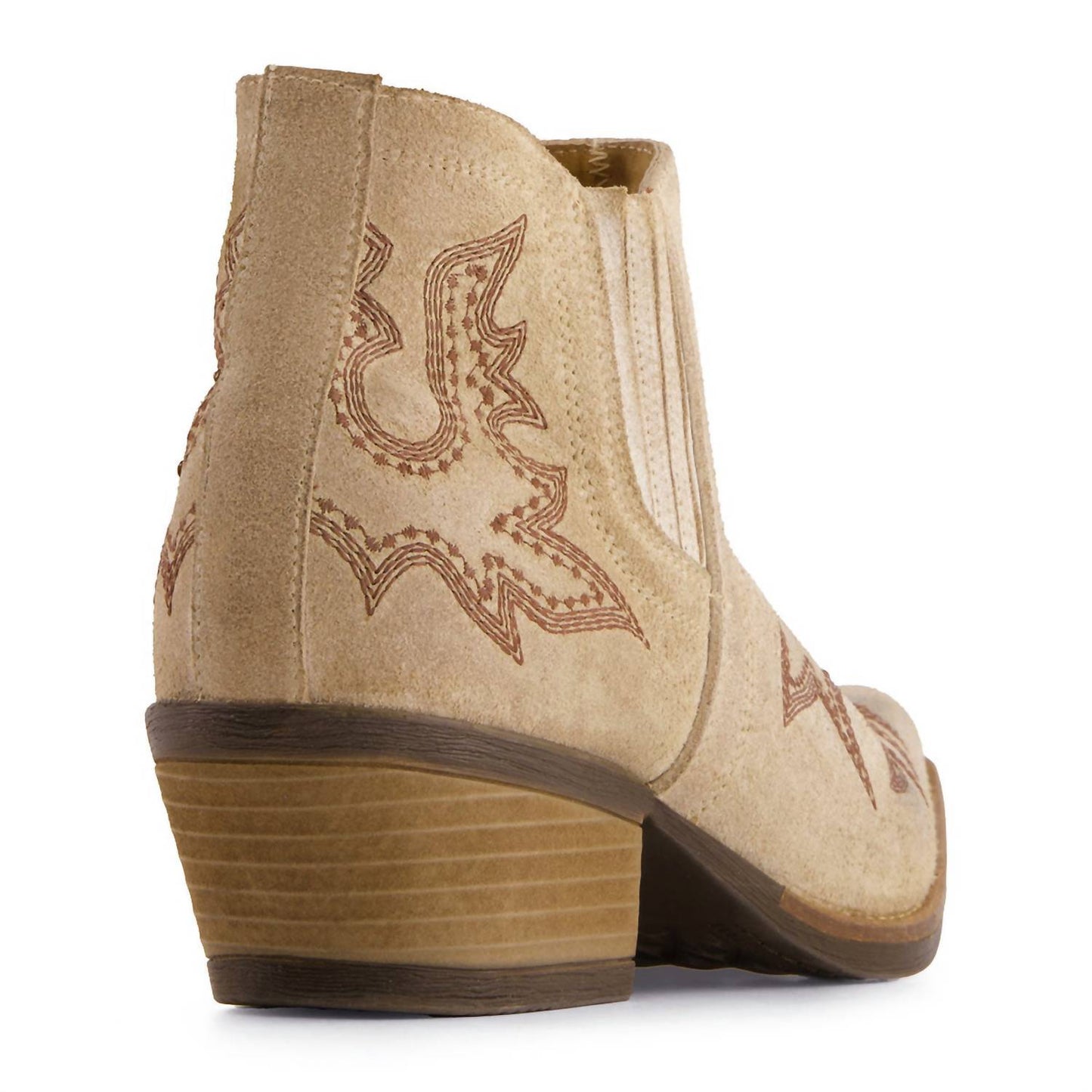 Forastero - Women's Western Style Leather Booties