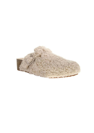 Chinese Laundry - Women's Furry Slide On Clogs