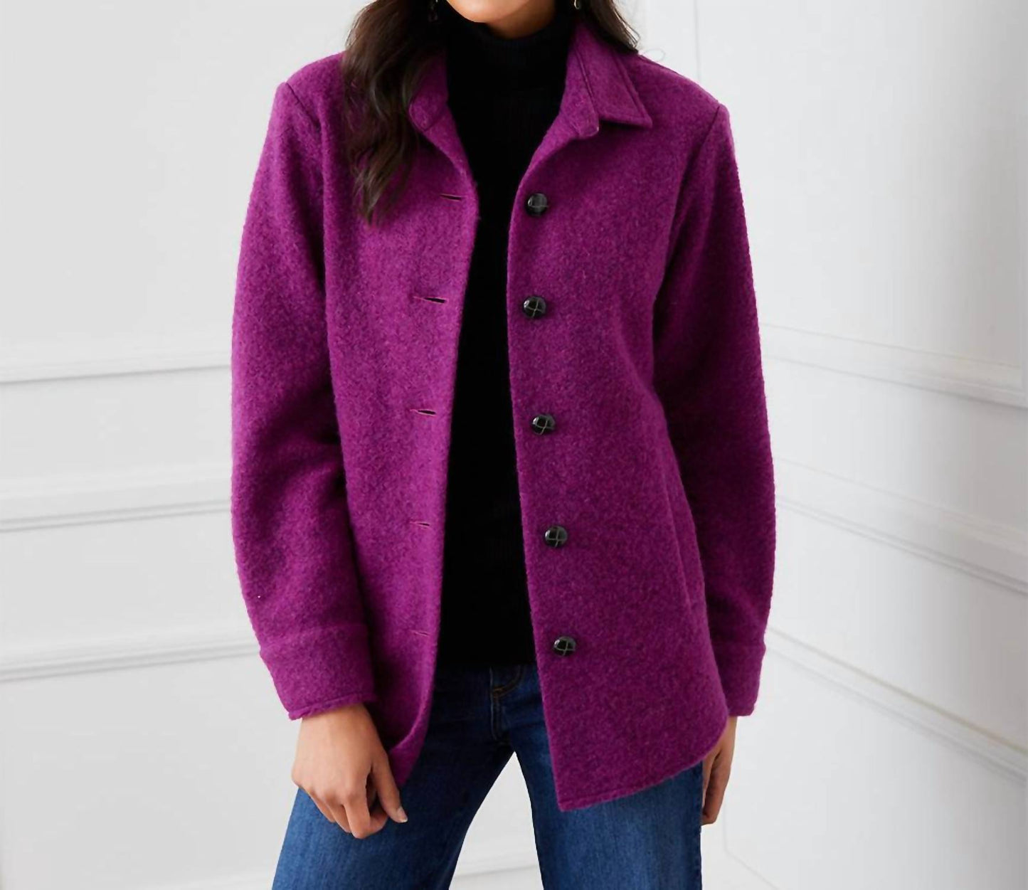 Karen Kane - Brushed Shirt Jacket