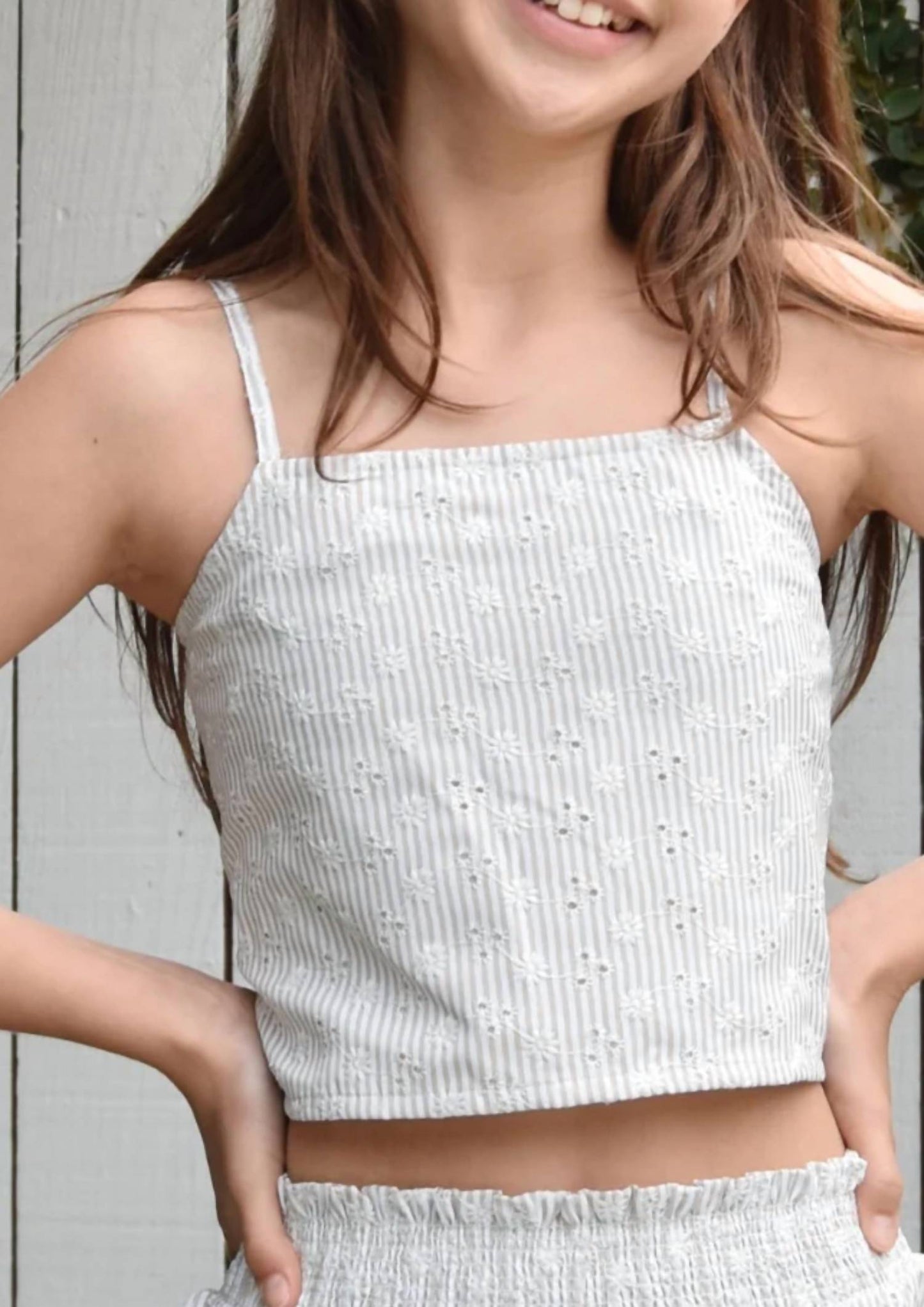 Design History - Girl's Tate Tank Top