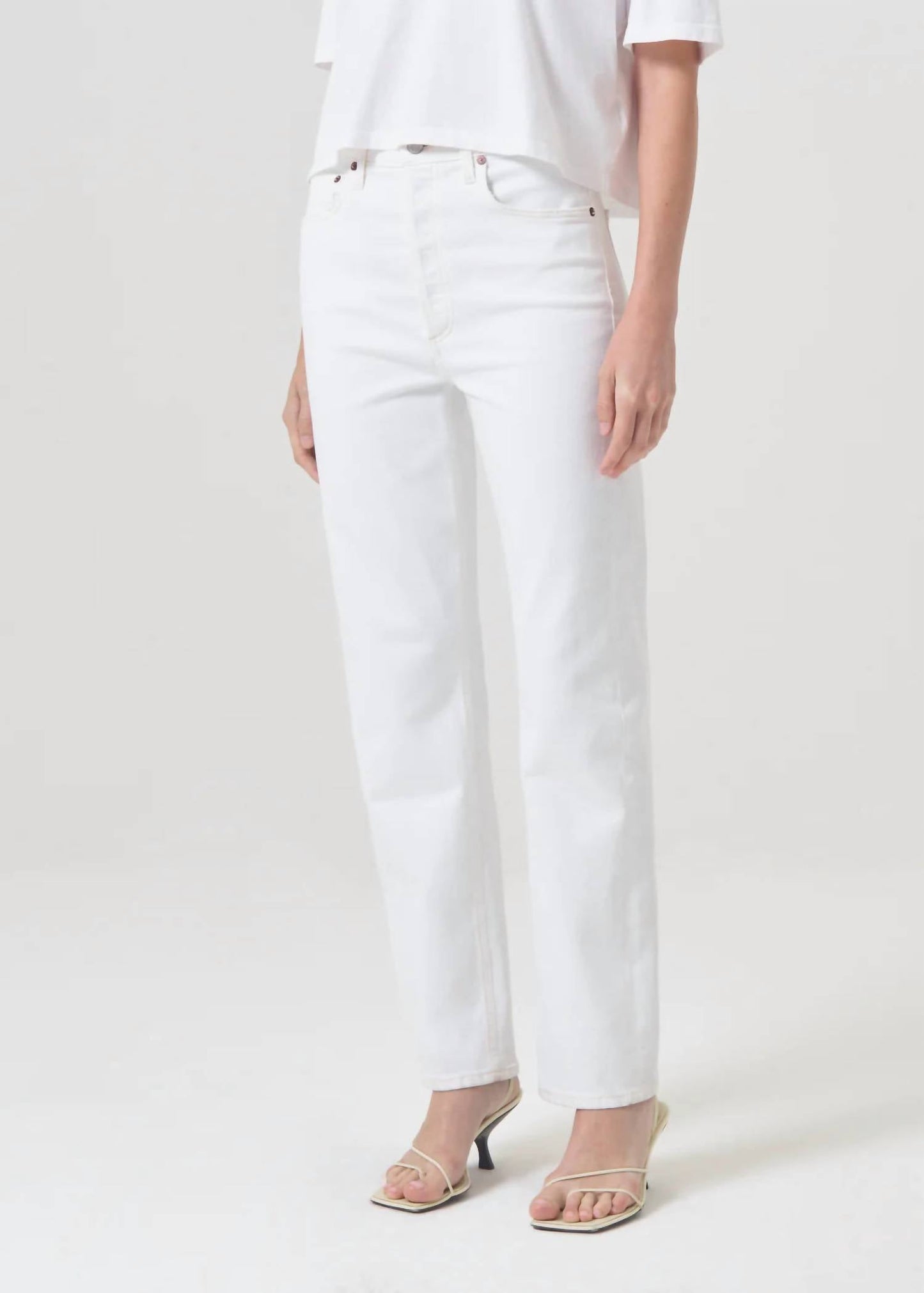 Agolde - 90's Pinch Waist High Rise Straight Jeans